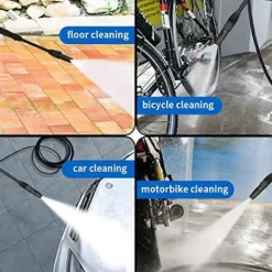 Clearance Högtrycksspray för K2 K4 K5 K6 K7, Justerbart spraymunstycke högtryckstvätt tillbehör