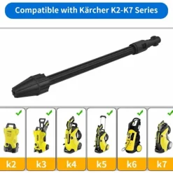 Hot Högtrycksspruta för Kärcher K2 K3 K4 K5 K6 K7, Blaster Rengöringsmunstycke Tillbehör KLB