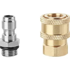 Hot Högtrycksspruta Munstycksanslutningar, M14 Gänga, 1/4 Snabbkoppling, Slanganslutningsdelar, Snöskumflaskanslutningar【pl】