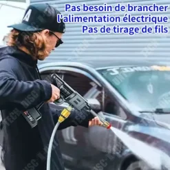 Sale TECH DISCOUNT Högtryckstvätt - TD - 220V - Batteri - 96V - Vattentät