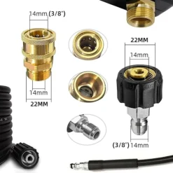 Discount Högtryckstvätt adapterset M22 3/8