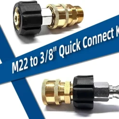 Discount Högtryckstvätt adapterset M22 3/8