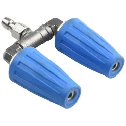Online Högtryckstvätt Dubbelspets Turbo Munstycke, 4000PSI Tryck Roterande Dubbel Turbo Munstycke Spray Spets 1/4Tum