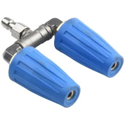 Sale Högtryckstvätt Dubbelspets Turbo Munstycke, 4000psi Tryckroterande Dubbel Turbo Munstycke Spray Tips 1