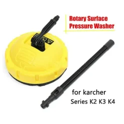 Hot Högtryckstvätt för Karcher K-seriens sprutpistoler - Professionell rengöring med två roterande munstycken och adapter för vertikala ytor