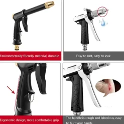 Clearance Jettbuying Högtryckstvätt hine Watering House and Car Cleaning Spra ONE SIZE