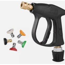 Hot Högtryckstvätt Kort Pistolhandtag M22 14MM Slanganslutning Spraymunstycke För Karcher-FA-