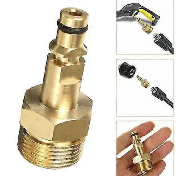 New Högtryckstvätt M22 Slang Snabbkopplingsadapter för Kärcher K-serien