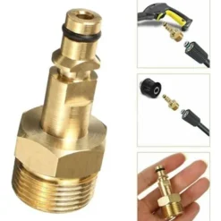 Best Högtryckstvätt M22 Snabbkopplingsadapter För Slang Och Sprutpistol Ersättning