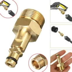 Best Högtryckstvätt M22 Snabbkopplingsadapter För Slang Och Sprutpistol Ersättning