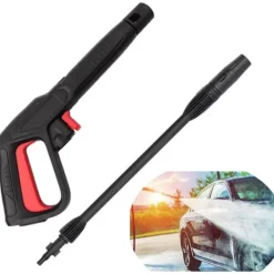 Discount TrueNorth Högtryckstvätt, 16mpa Högtrycksvattenpistol Vattenstråle Vattenpistol Kompatibel med Bosch Aqt Black - JA