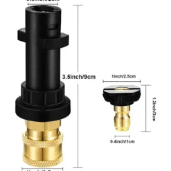 Hot Högtryckstvätt Pistol Adapter Snabbkoppling för Karcher K2 K3 K4 K5 K6 K7 Biltvätt Tillbehör Munstycksadaptrar