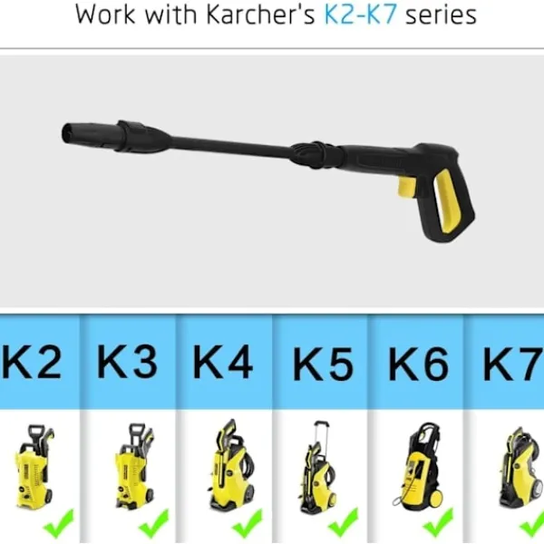 Högtryckstvätt pistol för Karcher K2 K3 K4 K5 K6 K7 K?rc