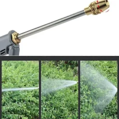 Outlet Högtryckstvätt Pistol Sprutmunstycke Jet Tvätt Bilvård Trädgård Vattningsverktyg För Biltvätt Husdjursbad Trädgårdsvattning