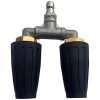 Discount Högtryckstvätt Roterande Dubbel Turbo Munstycke Spray Tip 1/4In 4000PSI Ersättningsmunstycke Spray Tip