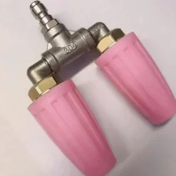 Discount Högtryckstvätt Roterande Dubbel Turbo Munstycke Spray Tip 1/4In 4000PSI Ersättningsmunstycke Spray Tip
