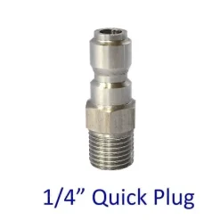 Clearance Högtryckstvätt Skumkanon Snabbkoppling 1/4tum; Snöskum Lanse Snabbkopplingsplugg G1/4 Skum