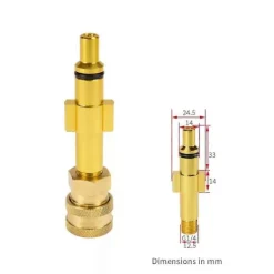 Sale Högtryckstvätt Snöskum Lan Adapter Skumkanon Skummunstycke Konverteringsanslutningar