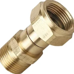 Outlet Högtryckstvätt Swivel Joint Mässing Han M22 Slangadapter för Bilrengöring Vattenpistol 14mm Invändig Gänga Koppling