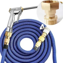 Outlet Högtryckstvätt Swivel Joint Mässing Han M22 Slangadapter för Bilrengöring Vattenpistol 14mm Invändig Gänga Koppling