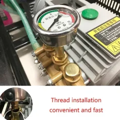 Online Högtryckstvätt Tryckmätare Högtryckspumpmätare Med M14-gänga to 250ba