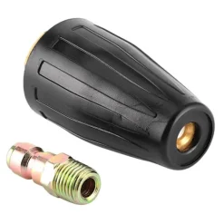 Outlet Högtryckstvätt Turbo Munstycke 3600 PSI 1/4 Tum Roterande Spray Snabbkoppling Rengöringsverktyg 3.0 GPM