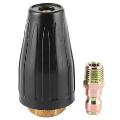 Outlet Högtryckstvätt Turbo Munstycke 3600 PSI 1/4 Tum Roterande Spray Snabbkoppling Rengöringsverktyg 3.0 GPM
