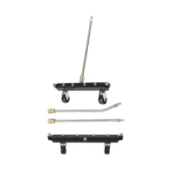 Hot Högtryckstvätt Underredsrengörare Högtryckstvätt Tillbehör för Bilchassirengöring Utrustad med 6