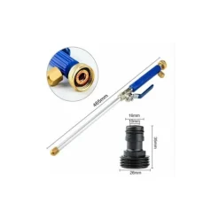 Best Högtryckstvätt Vattenpistol, Högtryck Metall Justerbart Vattenflöde Högpresterande och Kraftfull för Biltvätt, Trädgårdsbevattning-