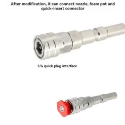 Discount Högtryckstvätt Verktygsadapter för Nilfisk KEW ALTO WAP CALM till 1/4 tum Snabbkoppling med Sprutning