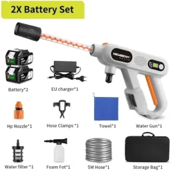Sale OEM Högtryckstvätt, 3500W effekt, 250Bar maxtryck,2 batteri EU-kontakt, Elektrisk