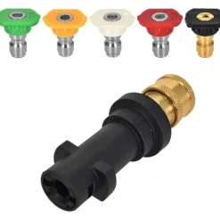 Discount Högtryckstvättadapter, 1/4 snabbkoppling kompatibel för Kärcher