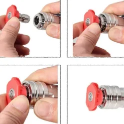 New FJORD Högtryckstvättadapter för KEW ALTO WAP CALM till 1/4 tums snabbkoppling