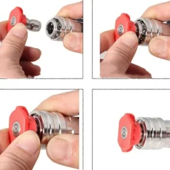 Best Högtryckstvättadapter för KEW ALTO WAP CALM till 1/4 tum snabbkoppling med sprutmunstycken-Xin