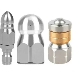 New Högtryckstvättmunstycke Professionell Tryck Avloppsrengöringsmunstycke