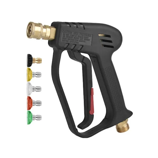 Sale Högtryckstvättpistol med 5 vattenmunstycksmunstycken för biltvätt