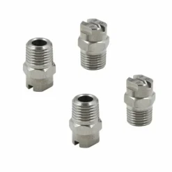 New DUOZEA Högtryckstvättsmunstycke - - Rostfritt stål - 4-pack - 65 grader strålvinkel