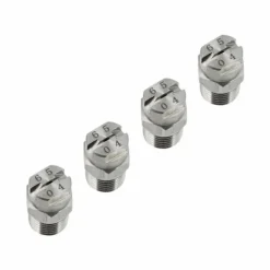 New DUOZEA Högtryckstvättsmunstycke - - Rostfritt stål - 4-pack - 65 grader strålvinkel