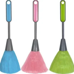 Sale /HH/ 3-pack fluffiga mikrofiber känsliga köksdammar laptop tangentbord borste rengöringsverktyg mini dammvippa (blå, grön, röd)