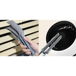 Himmelsblå 1 st ren mikrofiberduk borste fönsterrengöringsborste