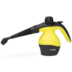 New HKOENIG handhållen ångtvätt - 4,2 bar max - Kapacitet 300 ml - Gul gult och svart Svart, Gul
