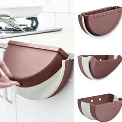 Outlet GIFT OF G Hängande Köksavfallsbehållare, Vikbara Soptunnor för Kök