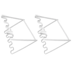 Discount Hängande soppåsehållare 2 st hopfällbar järnställning för diskbänk, köksskåp, skåpdörr