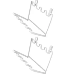 Discount Hängande soppåsehållare 2 st hopfällbar järnställning för diskbänk, köksskåp, skåpdörr