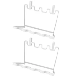 Discount Hängande soppåsehållare 2 st hopfällbar järnställning för diskbänk, köksskåp, skåpdörr