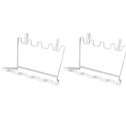 Discount Hängande soppåsehållare 2 st hopfällbar järnställning för diskbänk, köksskåp, skåpdörr