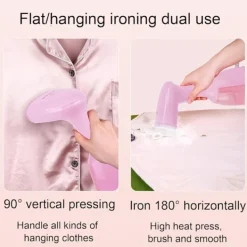 Sale Hängande Strykjärn, 7 Hål Jämnt Ånga, 280ml Stor Vattenbehållare