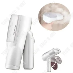 Clearance TECH DISCOUNT Hängande strykjärn - TD® - Justering 3 hastigheter - 800W - Damm 14g/min - Vattentank 100ml