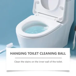 unbranded Hängande Toalettrengöringsboll - Tar Bort Fläckar, Kalk och Lukt - Ingen Skrubbning Krävs - Toalettrengöringsboll för Hushållet