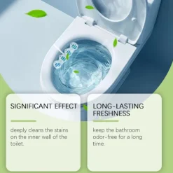unbranded Hängande Toalettrengöringsboll - Tar Bort Fläckar, Kalk och Lukt - Ingen Skrubbning Krävs - Toalettrengöringsboll för Hushållet